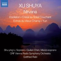 CD-Cover von Xu Shuya Nirvana dirigiert von Gottfried Rabl mit den Solisten Shu-ying Li und Quilian Chen