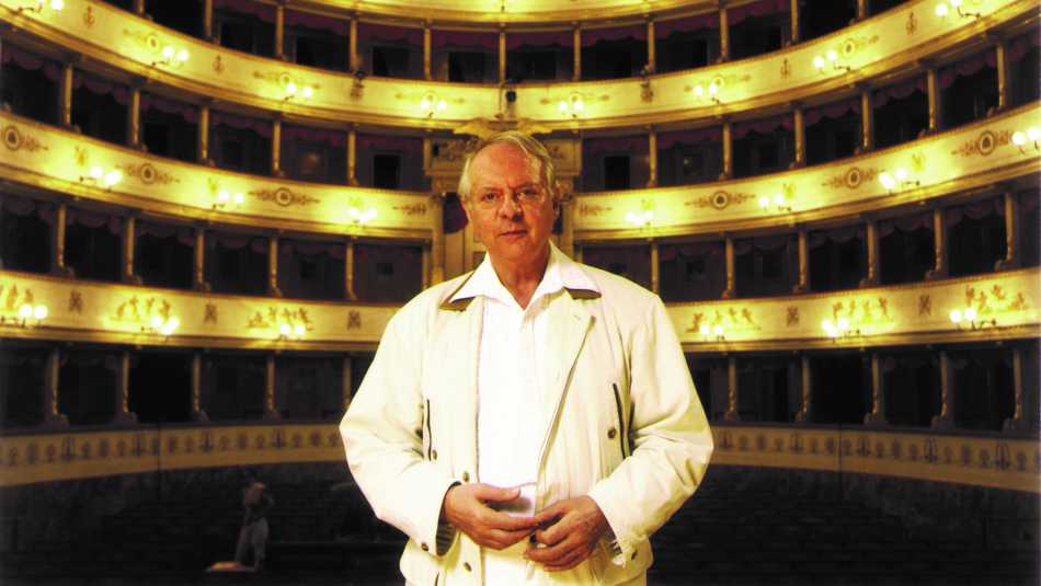Karlheinz Stockhausen, Mai 2003 im Teatro Comunale di Modena