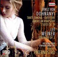 Coverbild CD Tanze Simona Dohnanyi
