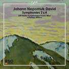 CD Cover David, Symphonien 2 & 4