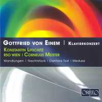 CD Cover Gottfried von Einem Klavierkonzert