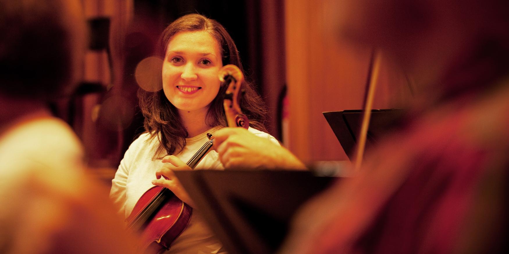 Orchester Portrait Eirina Belomazova, 2. Violine