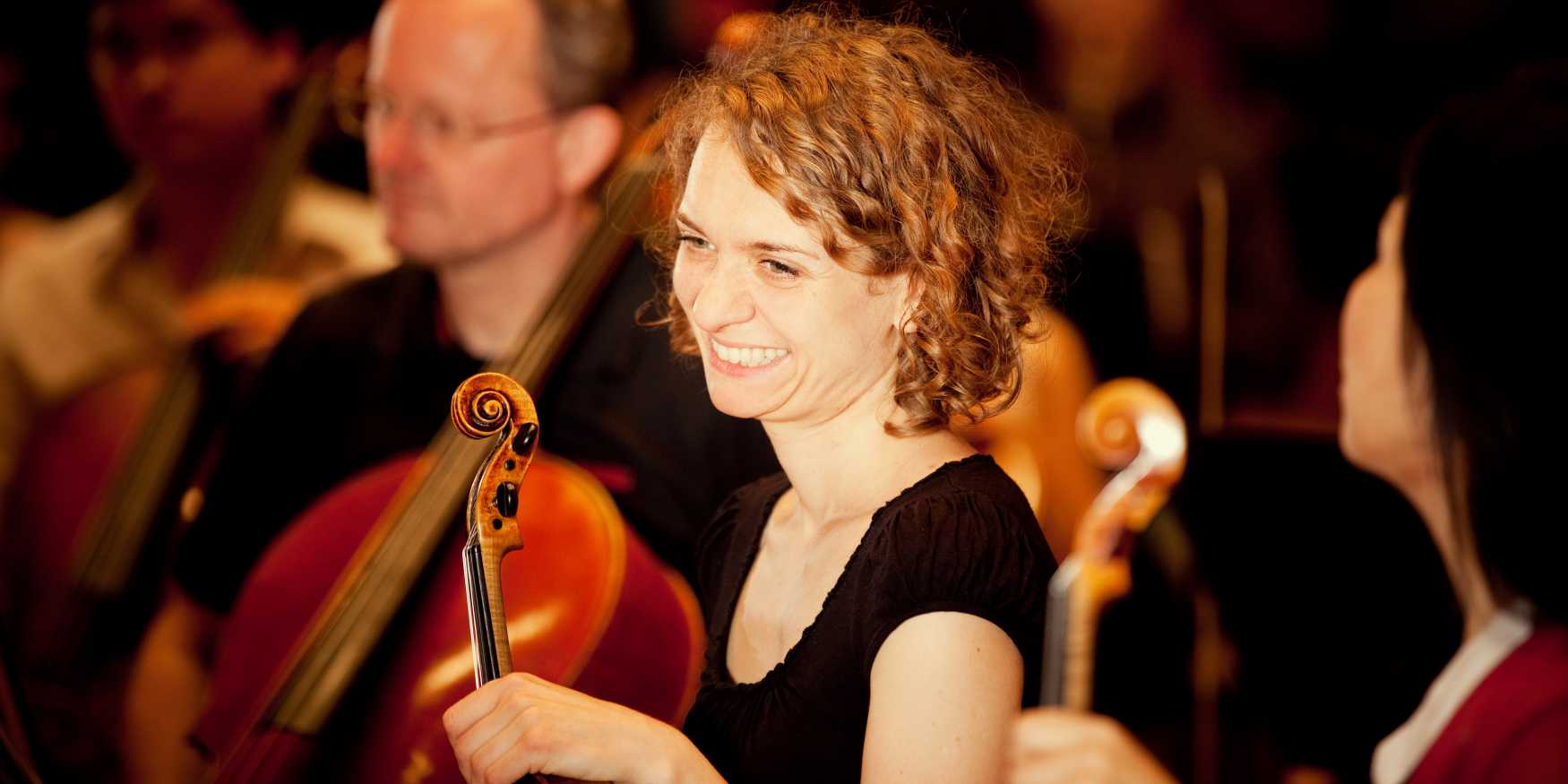 Marianna Oczkowska Portrait, 2. Violinistin
