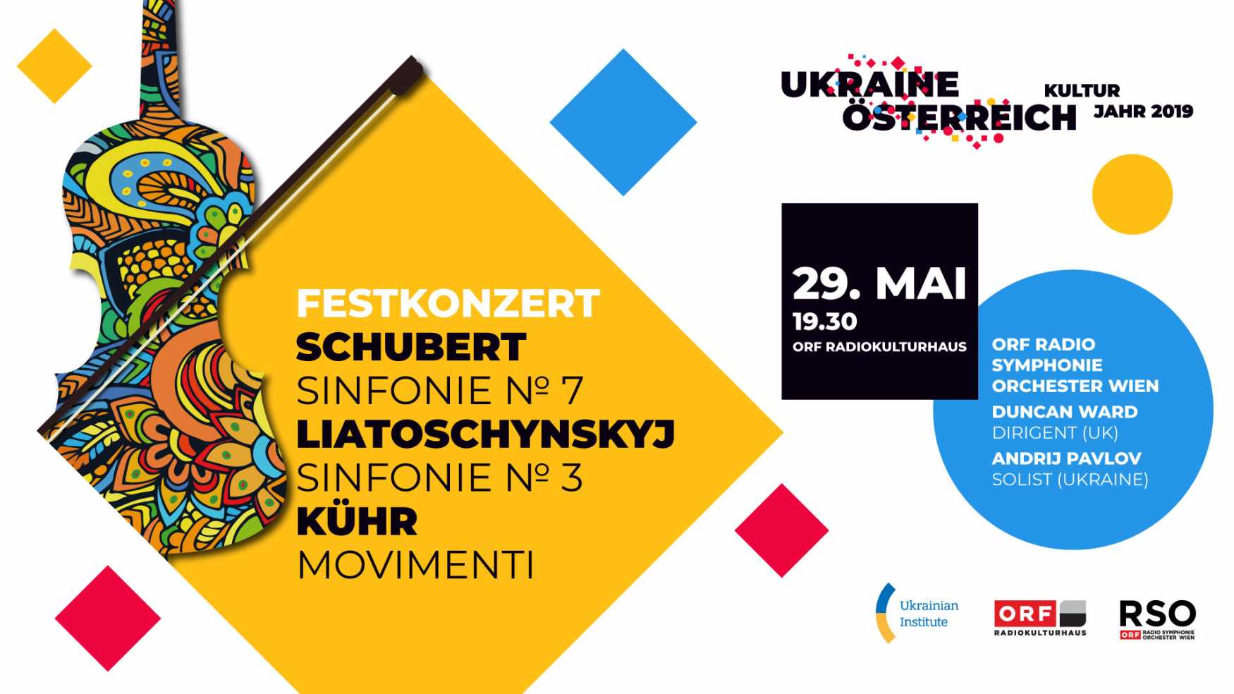 Ukrainisch-österreichisches Konzert mit dem RSO Wien